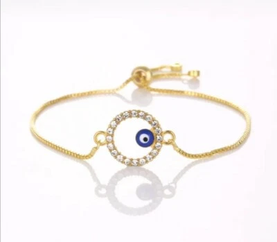 Nazar Boncuk Armband Glück blaues Auge - Bild 1 von 2