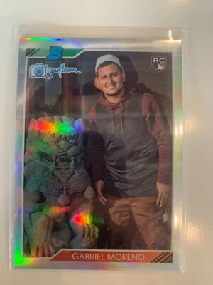 2023 Bowman's Best Gabriel Moreno Bowman Randy Johnson #92RJ-13 RC Rookie Card - Image 1 of 2