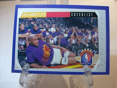 1993-94 Upper Deck Basketball #507 - McDonald's Open Checklist MO, CL 93-555 - Image 1 of 2