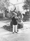Aga Khan In His Villa In Nice In 1930  Historic Old Photo