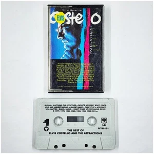 The Best Of Elvis Costello & The Attractions (1985, Audio Cassette) Columbia - Picture 1 of 2