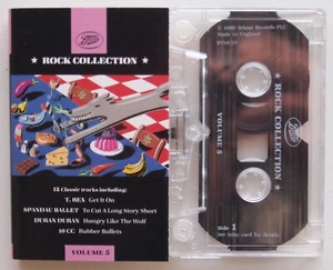 VARIOUS - BOOTS ROCK COLLECTION VOL 5 (TELSTAR BTMC05) 1990 UK CASSETTE TAPE - Picture 1 of 3