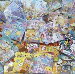 Kawaii Sticker Flakes San X Sanrio KAMIO Japan QLIA 50 Pieces Grab Bag - Picture 1 of 6
