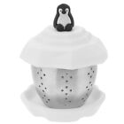 Penguin Tea Infuser Strainer (White)