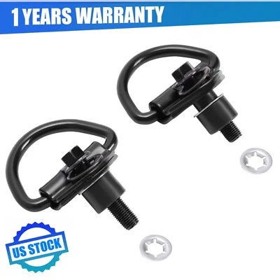 2 peças D-Rings gancho de amarração de carga traseira para Ford Transit 150 250 350 Van 2015-2023 - Imagem 1 de 4