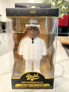 FUNKO VINYL GOLD 5": Biggie Smalls - White Suit [New Toy] Vinyl Figure - Picture 1 of 8