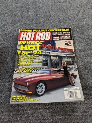 1993 December Hot Rod Magazine Cadzzilla And Merrodder Set The Dates  - Image 1 of 4