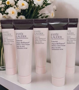 30%OFF! Estee Lauder Futurist Aqua Brilliance Watery Glow Primer 15mLx2PCS P/F! - Picture 1 of 6