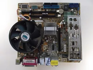 Asus P5LD2-TVM SE/S Socket 775 Motherboard With Core 2 Duo E4400 2.00 Ghz Cpu - Picture 1 of 1