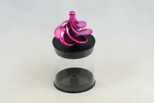 Girisel GyroBlow, giroscopio, giroscopio de aire sobre pedestal magnético; color púrpura - Imagen 1 de 5