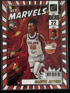 🏀Saniya Rivers 2025 Donruss WNBA Net Marvels #5 ROOKIE 🏀 - Bild 1 von 2