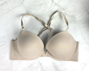 Victoria's Secret Damen BH 38C Beige Push Up Bügel Glatt 0161 - Bild 1 von 5