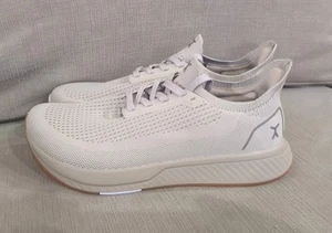 Flux Footwear Adapt Runner Damen 8,5 Herren 7 Sand Strick Gummisohle Schuhe hellbraun - Bild 1 von 9