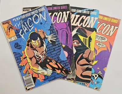 The Falcon #1-#4 (1983) Marvel Comics Lot Of 4 Mini-Series - Low Grade Full Run - Image 1 of 4