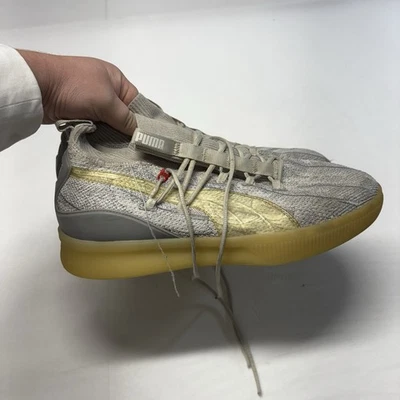 Mens Puma Clyde Court "Peace On Earth" Lace Up Basketball Shoes Sneakers Sz 14  - Image 1 of 4