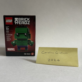 LEGO BrickHeadz Marvel Super Heroes The Hulk 41592 93pcs Set w/ Box