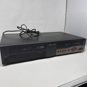 GoVideo Dual Deck Vhs Player (DDV2110) VCR Recorder No Remote Works! - Picture 1 of 10