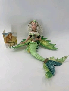 Show Stoppers MERMAID PORCELAIN DOLL LORELEI MERMAID MAGIC new With Flaw - Picture 1 of 15