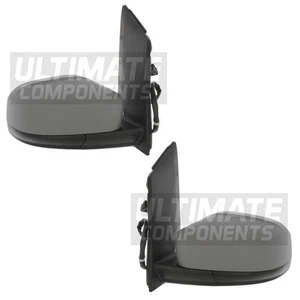VW Caddy Life 2004-2021 Electric Adjust Heated Wing Door Mirrors 1 Pair Upgrade - Picture 1 of 2