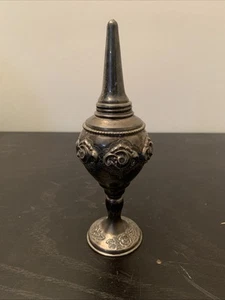 Hazorfim Gewürzturm / Box Judaica 925 Sterling Silber - Bild 1 von 6