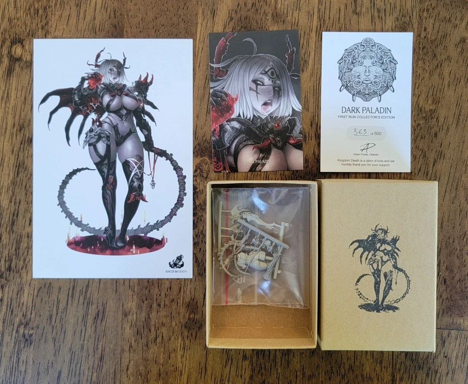 Kingdom Death Monster Dark Paladin 收藏版 全新 — 第 1/1 张图片