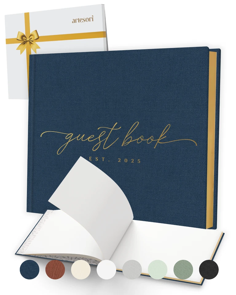 Заказная гостевая книга Polaroid 2025 для свадьбы, дня рождения, свадебного душа - Изображение 1 из 1