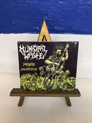 Municipal Waste - Massive Aggressive - CD MOSH375CD Earache Records Digipak New - Image 1 of 3