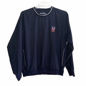 Mizuno LPGA Mizuno Classic Womens Windbreaker Jacket Blue Lightweight Pullover  - Picture 1 of 6