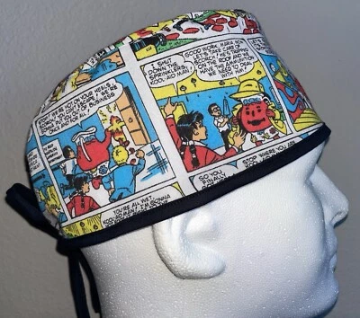 Vintage Kool-Aid Comic Scrub Hat Chemo Cap - Image 1 of 4
