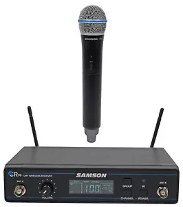SAMSON Concert 99 Wireless Handheld 80-Ch Microphone Mic 4 Church Sound Systems - Picture 1 of 7