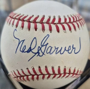 Ned Garver Signed American League Baseball Died 2017 - Picture 1 of 6