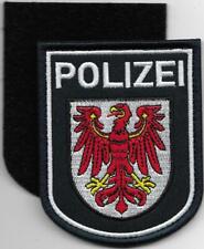 Polizei altes 90er Klett Abzeichen  BRANDENBURG  Patch Polizeiabzeichen  POTSDAM