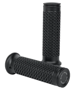 Slash Cut Grip Set 7/8" Black - Picture 1 of 1