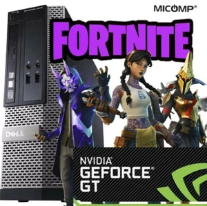 Dell i5 Gaming Desktop Computer 16GB SSD+HDD Fortnite Nvidia GT 1030 Windows 10 - Picture 1 of 5