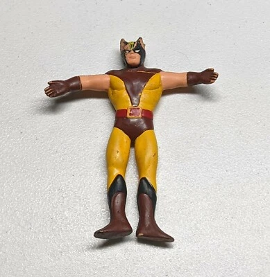 Figura de acción Just Toy Marvel Super Heroes X-Men Wolverine Flexible Bend Em 1989 Foto 1 de 4