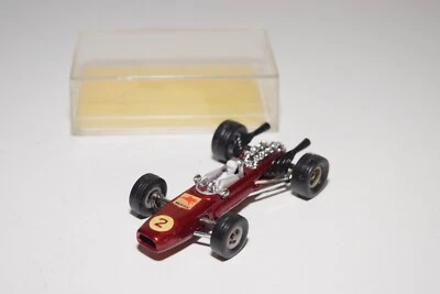 A43 1:55 MAJORETTE 226 REPCO FORMULA 1 F1 RACING CAR MAROON MIB SUPER RARA! - Immagine 1 di 4