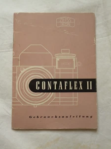 Zeiss CONTAFLEX II In Practical Use Instruction Manual (GERMAN) - Picture 1 of 2