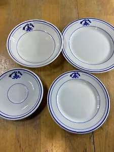 Masonic dishes Dinner Bread plate Bowl saucer settings restaurant ware Waverly - Picture 1 of 14