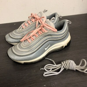 NIKE Air Max 97 Ultra 917999 400 OCEAN BLISS White / Blue - UK 4 - Used - Picture 1 of 5