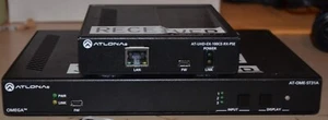 Atlona Omega AT-OME-ST31A transmitter and AT-UHD-EX-100CE-TX-PSE switcher - Picture 1 of 8