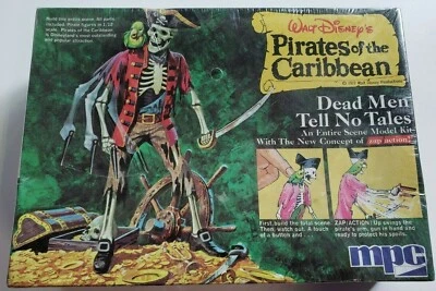 1972 MPC Pirates of the Caribbean Model Kit - Walt Disney - Dead Men Tell No ... - Image 1 of 4