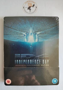 Independence Day *20th Anniversary* Remastered Limited Edition Blu-ray Steelbook - Picture 1 of 14