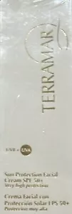 TERRAMAR SUN PROTECTION FACIAL CREAM SPF 50+ VERY HIGH PROTECTION - Picture 1 of 5
