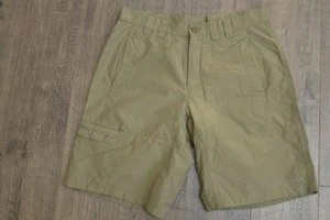 Columbia PFG Omni Shade Fishing Shorts Mens sz 30 Multi Pockets Tan - Picture 1 of 4
