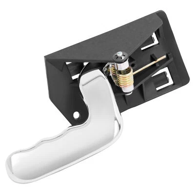 Chrome Drive LH Inside Door Handle For GMC Sierra 1500/Chevy Silverado 99-07 06 Foto 1 de 4