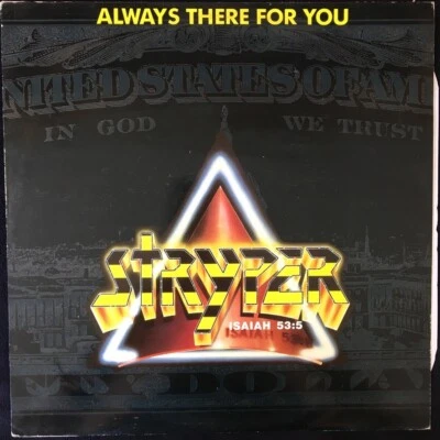 STRYPER ALWAYS THERE FOR YOU 12'' VINYL ENIGMA ENVT-1 1988 UK FIRST PRESS ROCK - Image 1 of 4