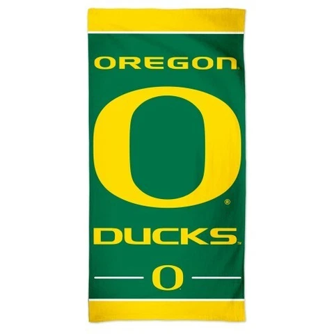 Oregon Ducks Beach Towel 30" x 60" Fiber Reactive Cover