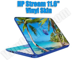 Choose Any 1 Vinyl Sticker/Skin for HP Stream Laptop + Palmrest  - Free Shipping - Afbeelding 1 van 8