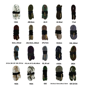 Paquete de 2 pistola de limpieza cuerda serpiente barril limpiadores rifle escopeta pistola 12GA .45Cal - Imagen 1 de 25