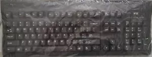 WYSE (THIN CLIENT) USB WIRED (STANDARD/104-KEYS) BLACK KEYBOARD (MODEL: KU-8933) - Picture 1 of 3